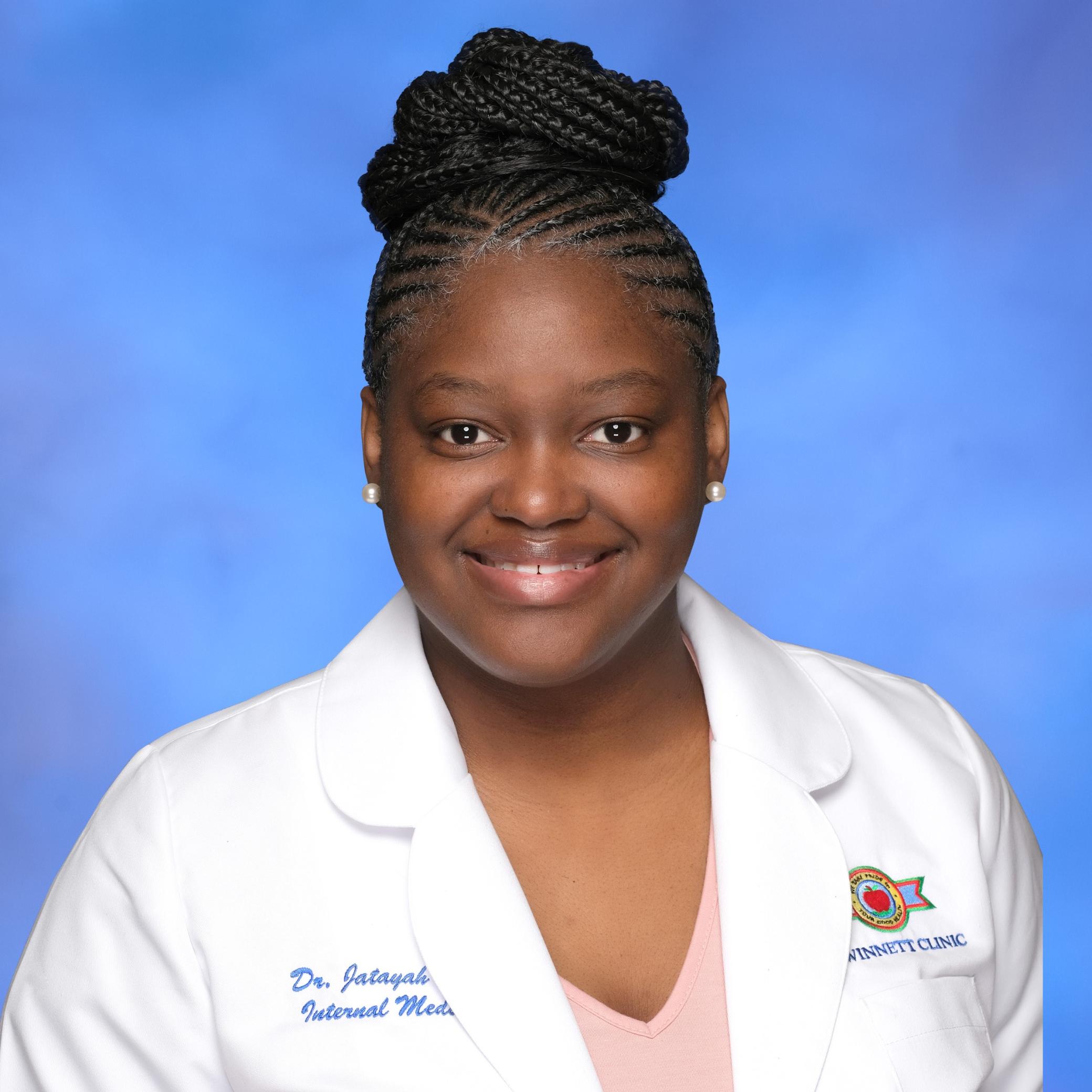Gwinnett Clinic's Dr. Jatayah Sheed, MD, an internal medicine physician.
